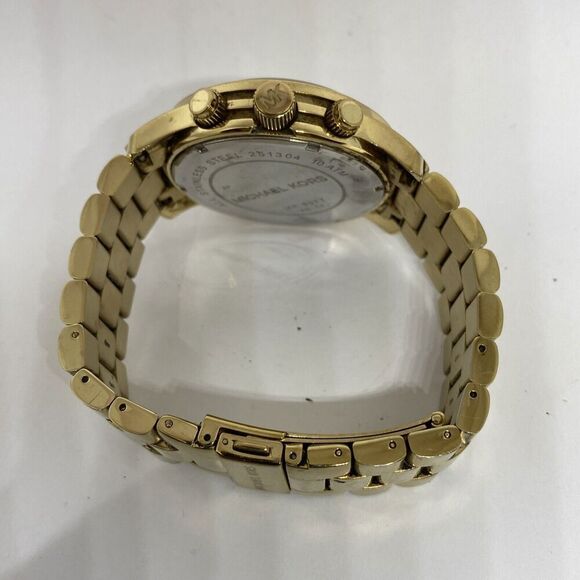 Michael Kors Runway MK8077 Women Stainless Steel Analog Dial Quartz Watch JK450 - Picture 11 of 12